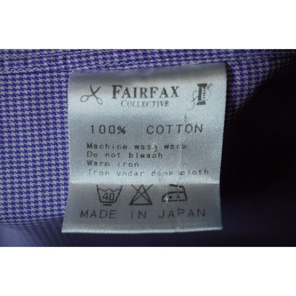 Japanese Made Barney’s New York Dress Shirt Slim Fit 15.5/39 - Picture 6 of 7